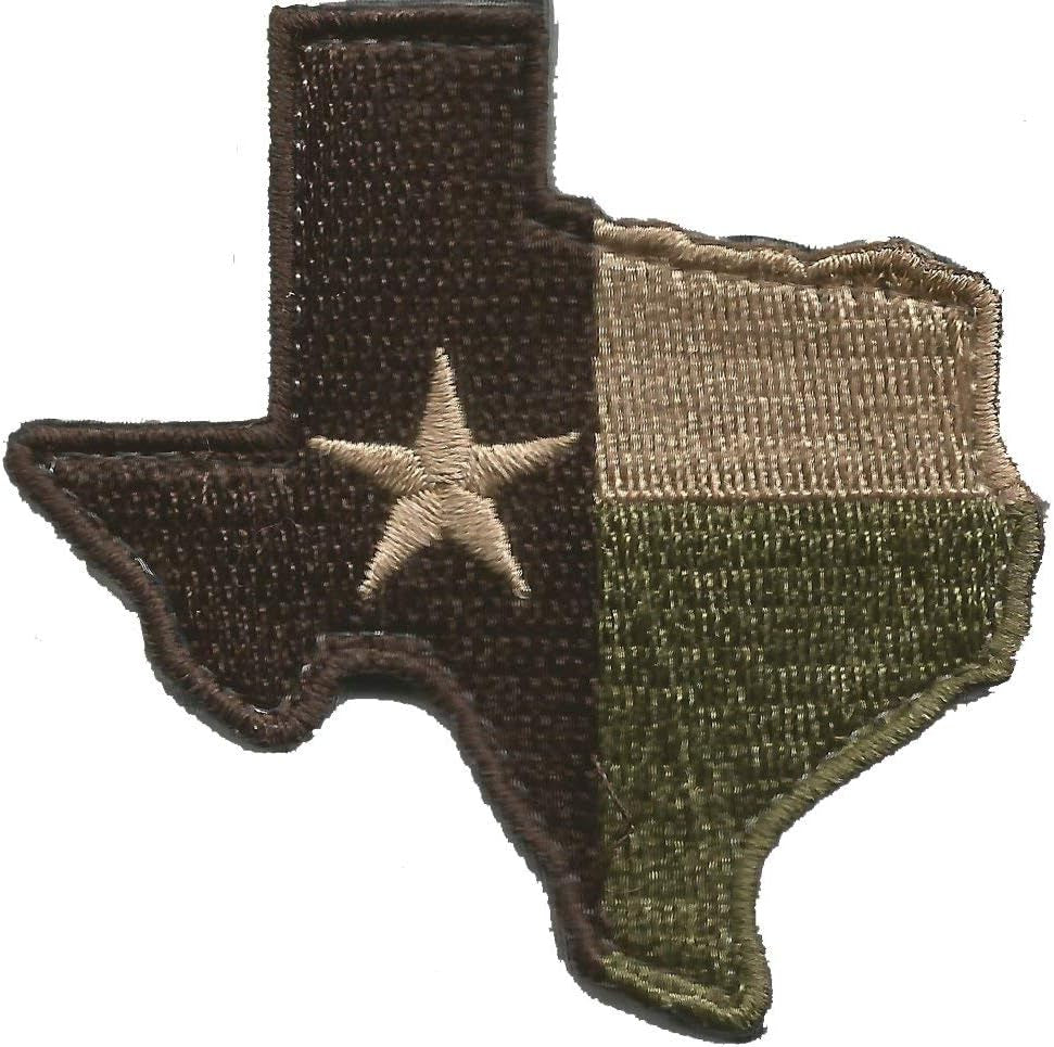 Die-Cut Tactical Texas Patch - Multitan