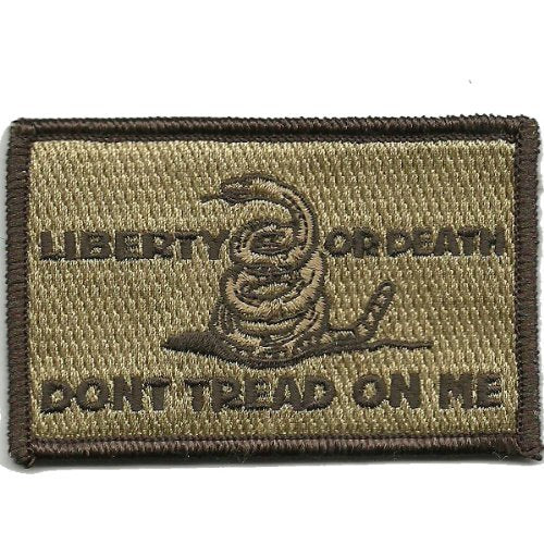 Shoulder Patch Culpeper Liberty or Death - Coyote Tan