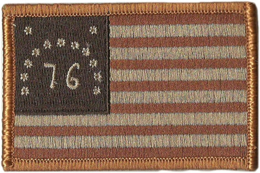 Bennington 1776 Tactical Flag Patch - 2" X 3"